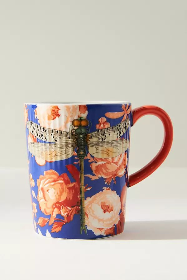 Athalia Mug By Anthropologie in Blue Size MUG/CUP | Anthropologie (US)