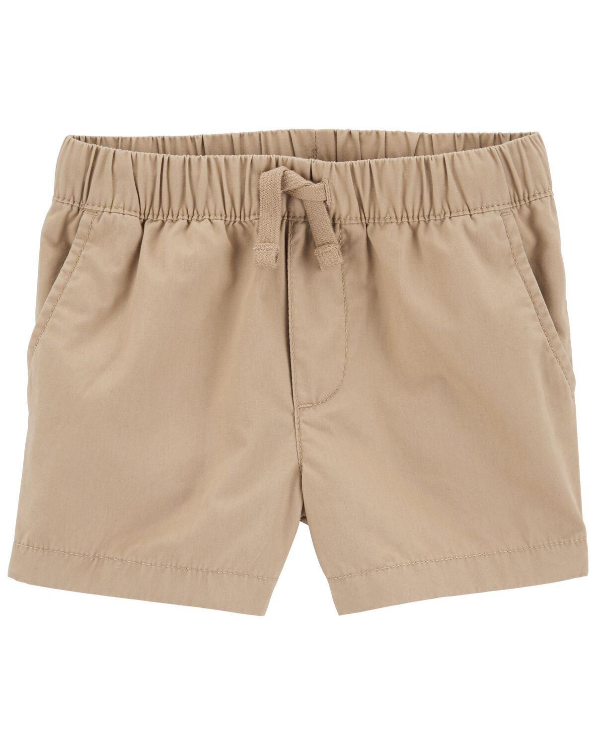 Navy Toddler Pull-On Poplin Shorts | carters.com | Carter's