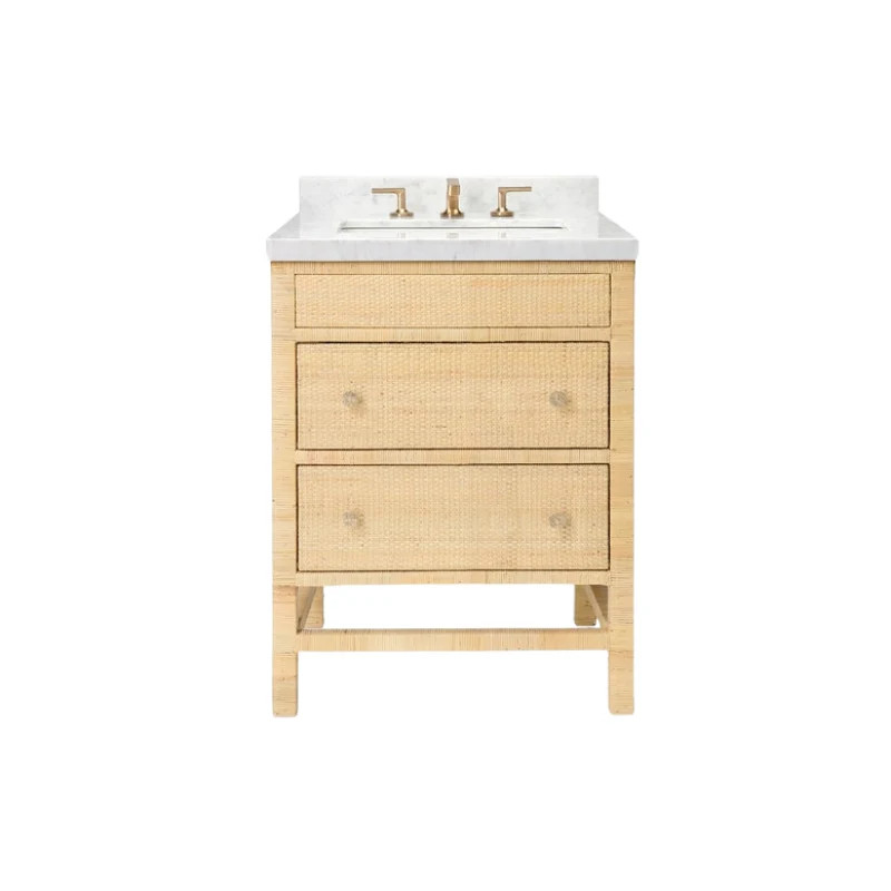 Avalon Freestanding Vanity - Natural | Cailini Coastal