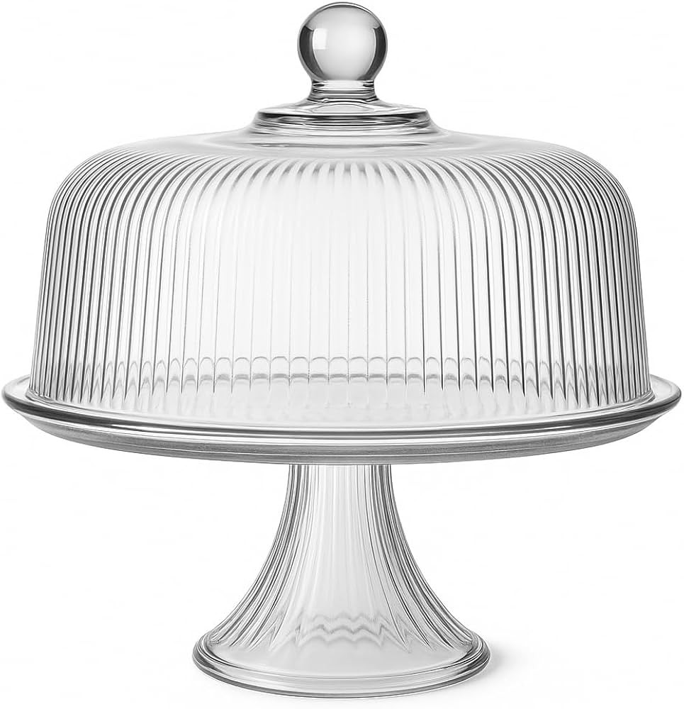 Anchor Hocking Monaco Cake Set, STD, Crystal | Amazon (US)