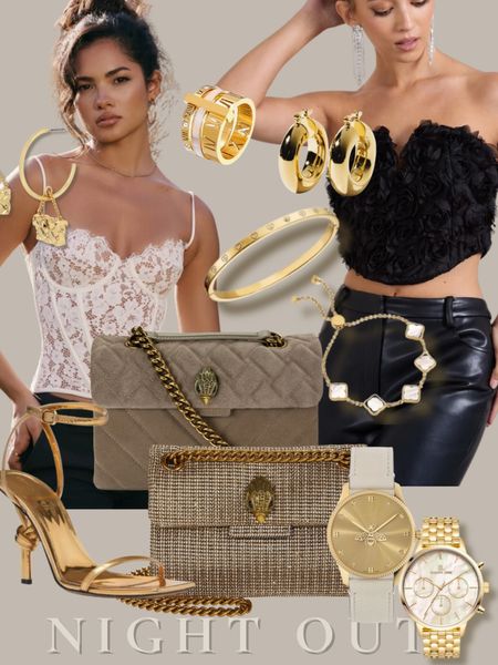 Night out looks | tube top corset tops | studded purse | gold jewelry 

#LTKU #LTKstyletip #LTKSpringSale
