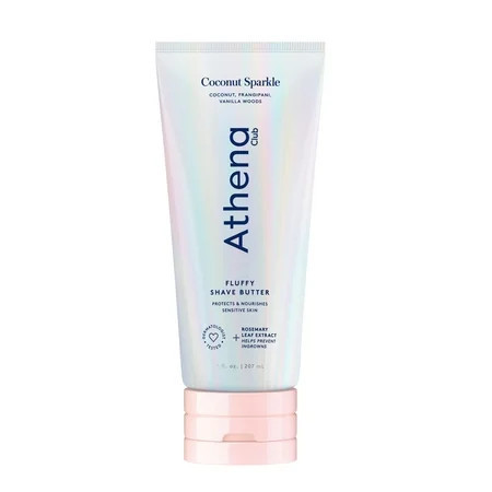 Athena Club Fluffy Shave Butter - 7oz, Coconut Sparkle | Walmart (US)