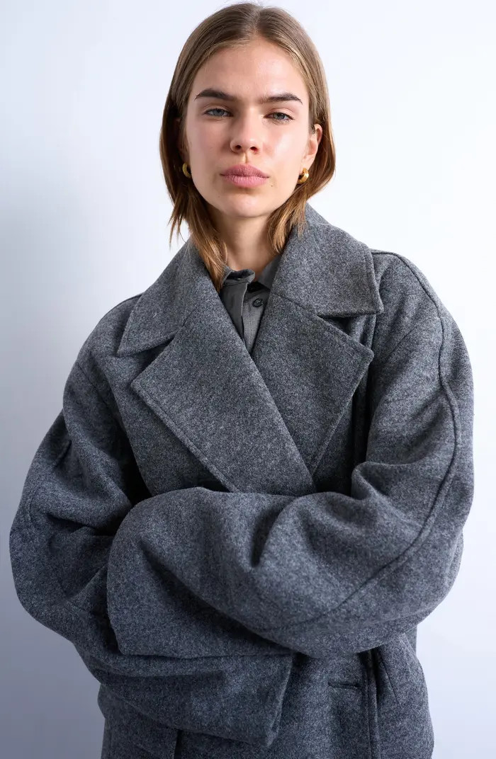 Double Breasted Long Coat | Nordstrom