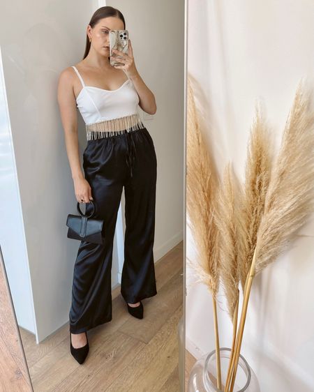 Outfit idea for a night out ft. satin pants 🤍

#LTKunder100 #LTKstyletip #LTKaustralia