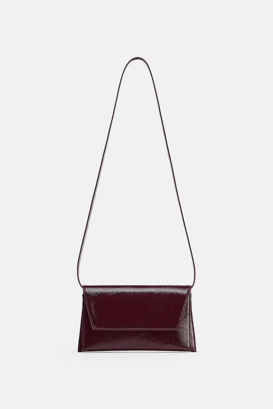 SCHULTERTASCHE IN LACKOPTIK | Zara DE