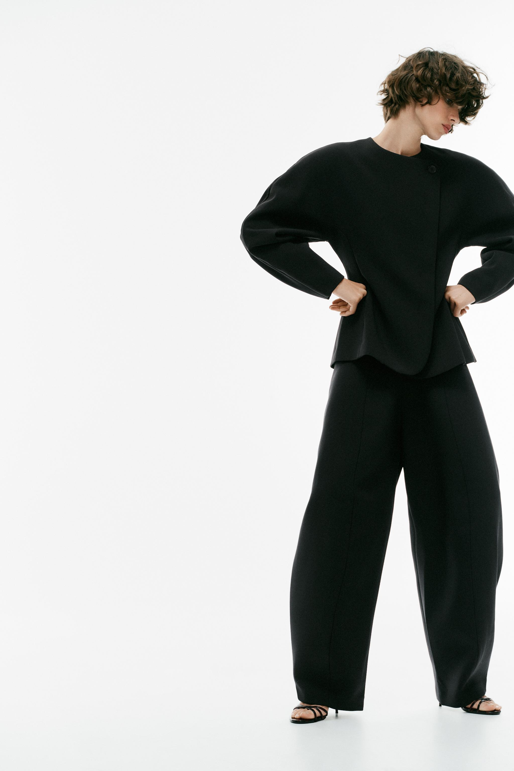 HIGH-WAIST BALLOON TROUSERS | Zara NL