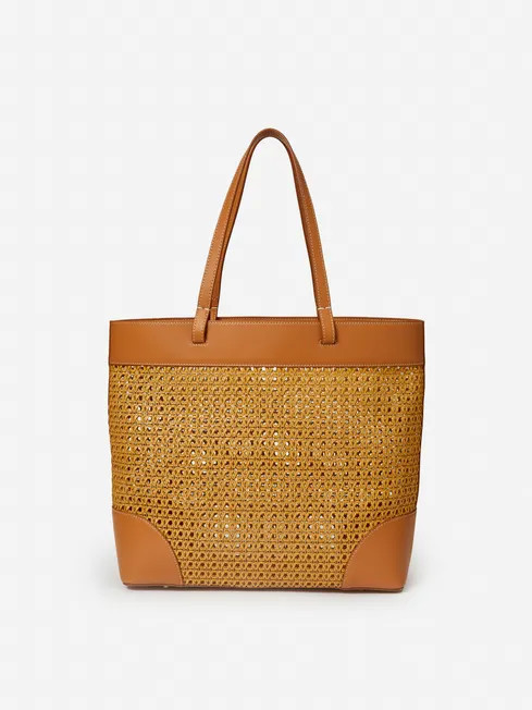 Makeda Woven Market Tote | J.McLaughlin