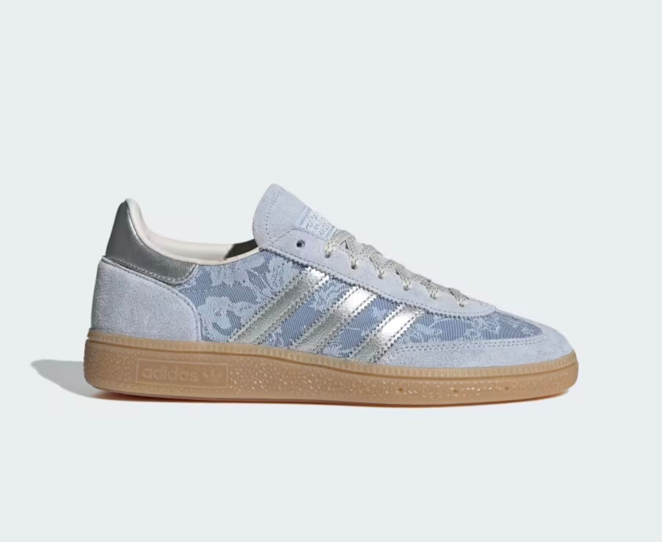 Cute new Adidas Samba’s gray with silver lace embedded women’s cute casual shoes

#LTKActive #LTKOver40