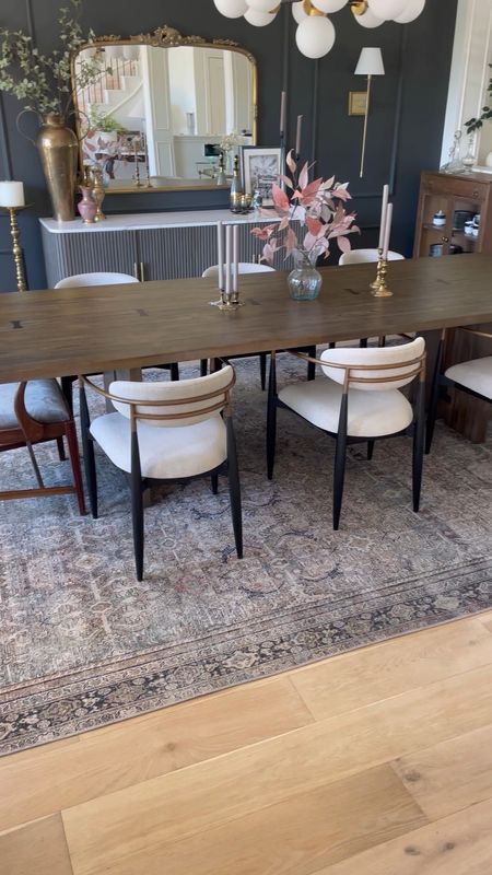 My dining room rug is part of the Way Day sale at Wayfair! I have the 9x12 size under a 108” dining table. 

#LTKhome #LTKstyletip #LTKsalealert