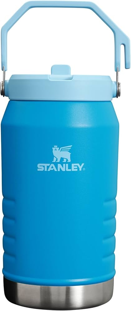 Stanley IceFlow Flip Straw Jug with Handle 64 oz| Twist On Lid and Flip Up Straw | Leak Resistant... | Amazon (US)