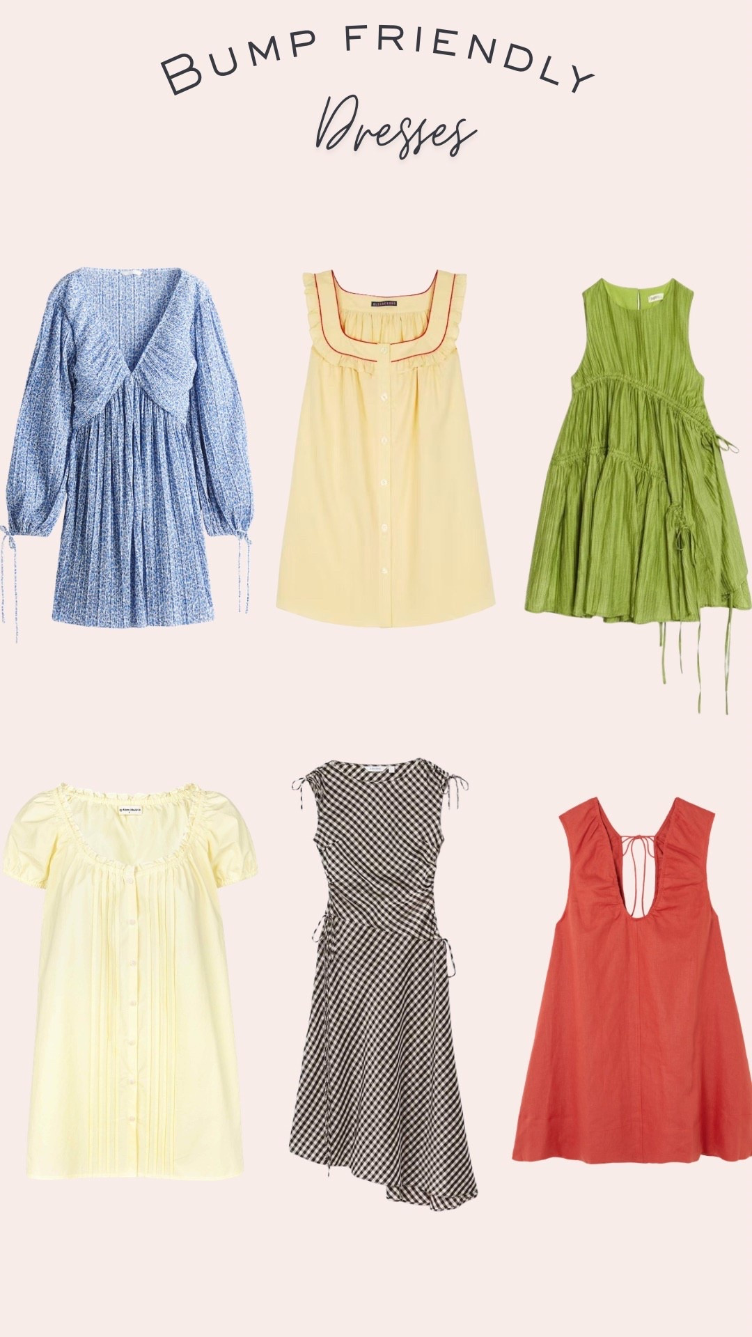 Bump friendly dresses🤰🏼

#LTKBump #LTKBaby #LTKSpringSale