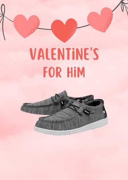 Valentines gift guide for him, HeyDude shoes!

#LTKsalealert #LTKunder50 #LTKmens
