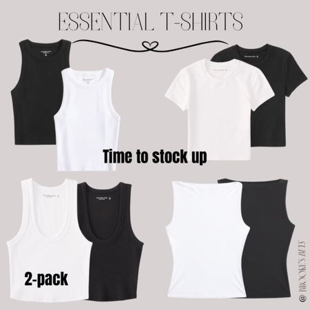 Time to stock up on essential 
T-shirts for summer before your size is gone. #essentialtshirt #summertshirt



#LTKU #LTKFindsUnder50 #LTKStyleTip