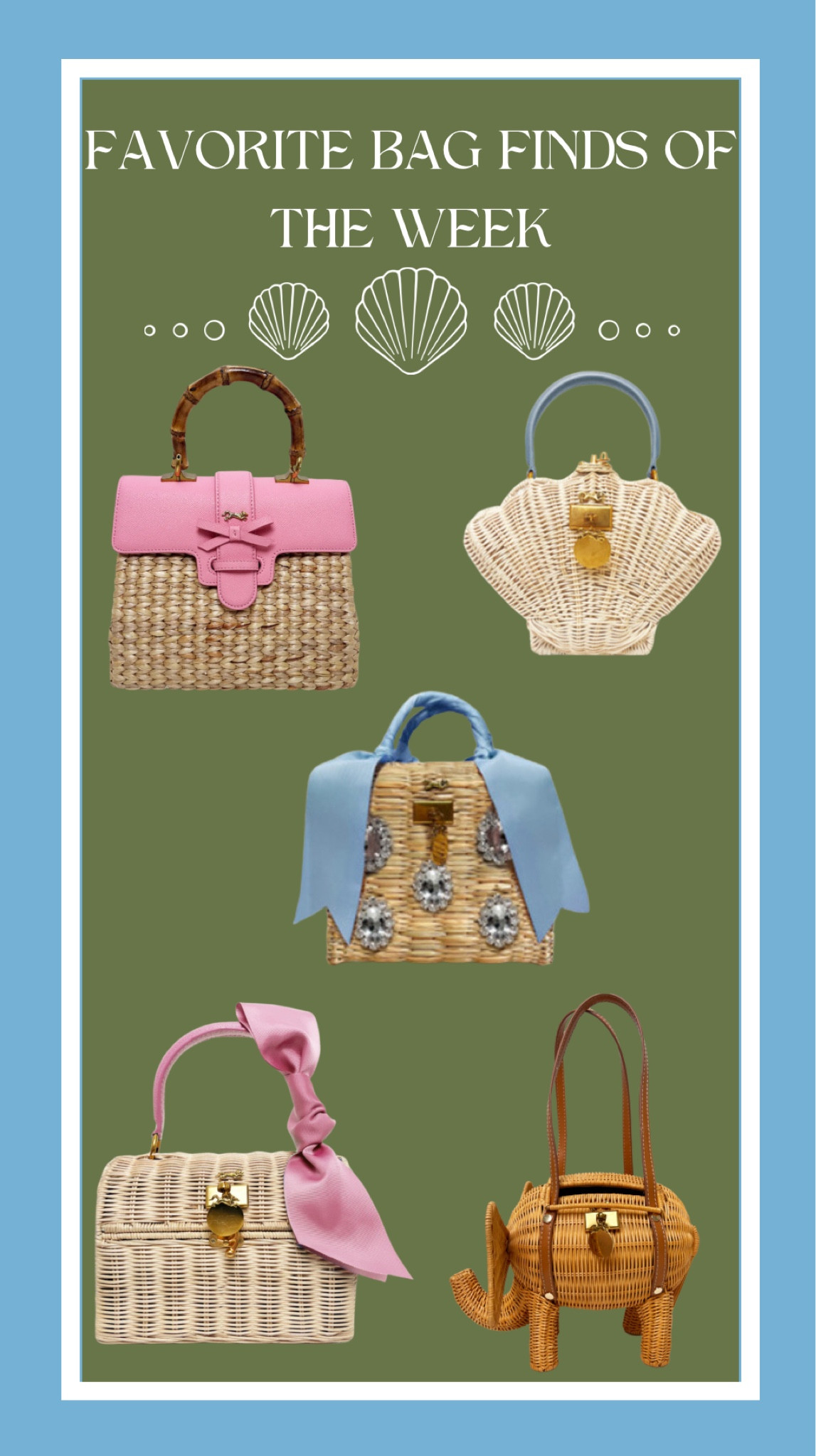 Favorite bag finds of the week #handbags #summer #accessories 

#LTKitbag #LTKbeauty #LTKstyletip