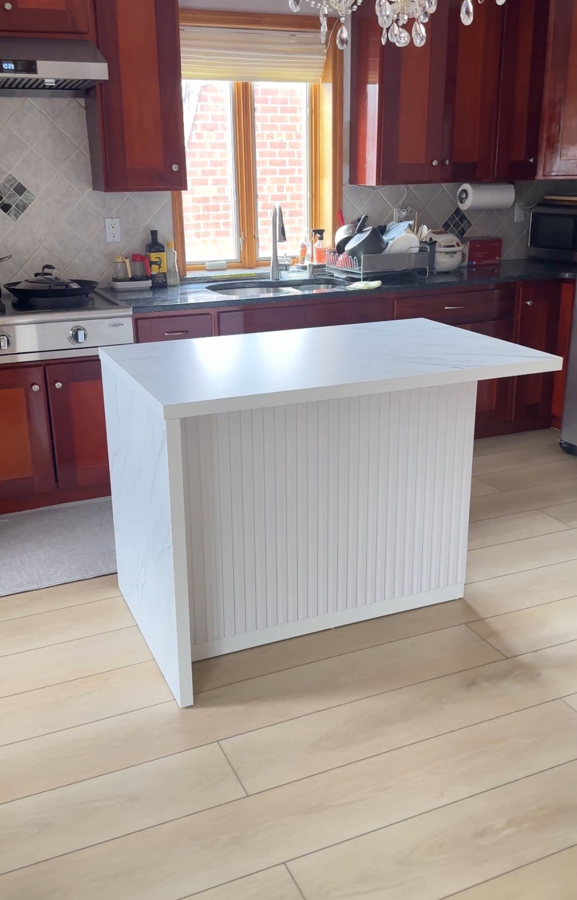 small renter-friendly kitchen island 

#LTKHome #LTKgrwm #LTKmomlife
