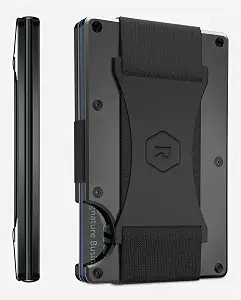 Ridge Wallet for Men - Slim Minimalist Compact Wallet and Card Holder, RFID Protected Front Pocke... | Amazon (US)