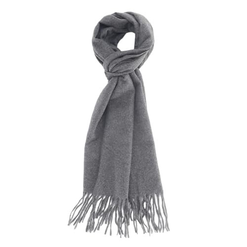 Nonakgado Grey Scarf for Men-Winter Soft Warm Gray Scarves for Women(Style 28-Grey) | Amazon (US)