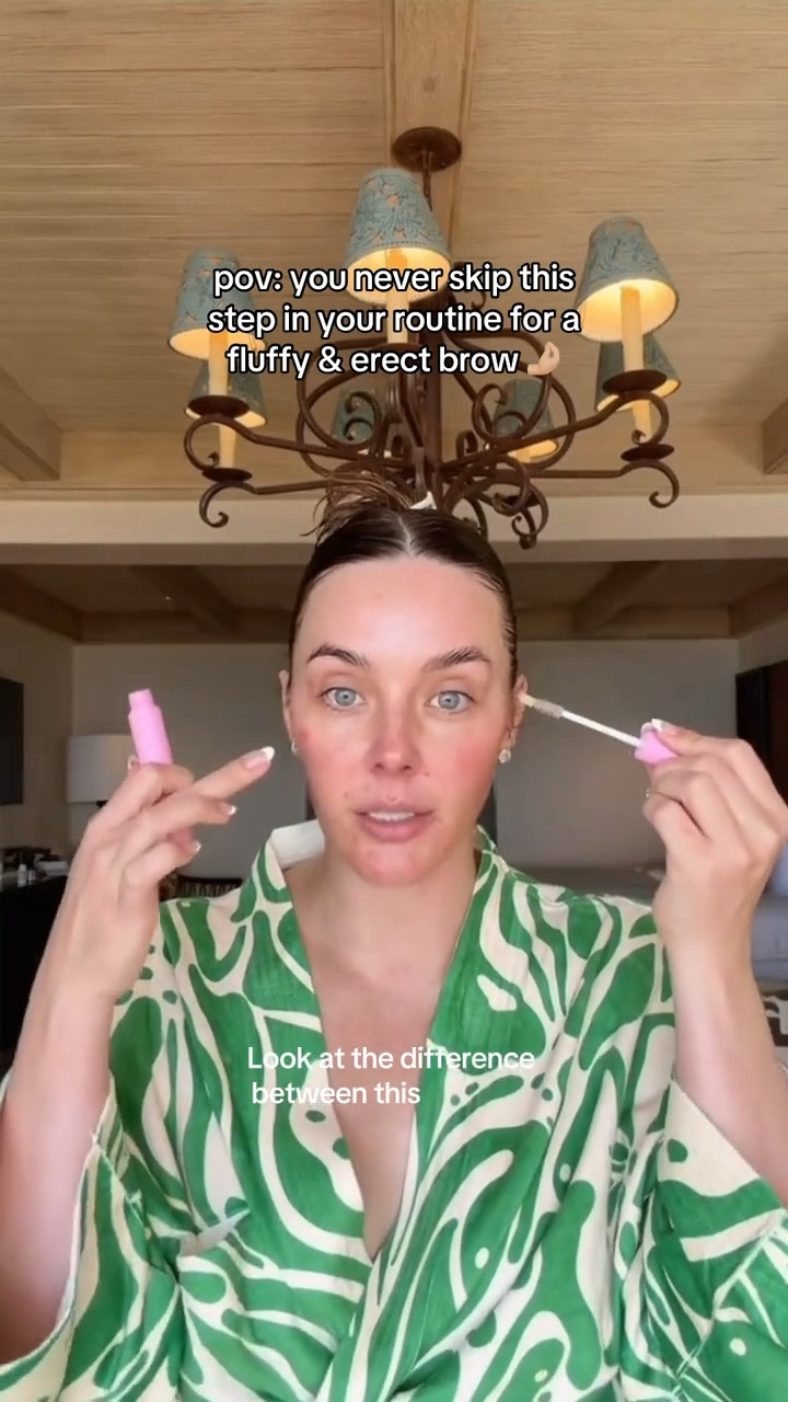 POV: you never skip this step in your routine for a fluffy & erect brow