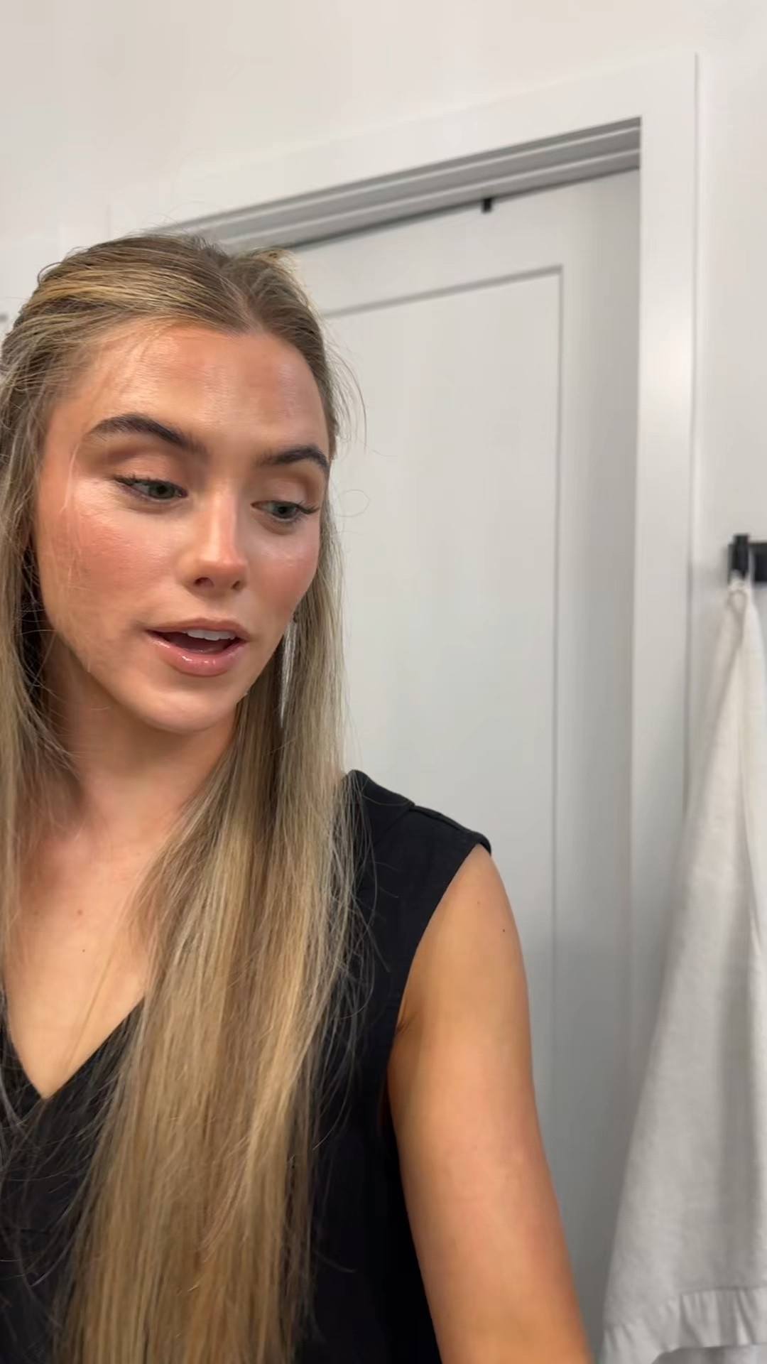 I used the Garnier Diamond Sleek Spray. This is an affordable haircare product to use post shower on wet hair. Diamond Sleek coats the hair fiber to boost light reflection for a diamond-like shine. With 3X smoother hair vs unwashed hair, 39 percent light reflection vs a non-conditioning shampoo, and 450°F heat protection. To dry it I used the Conair InfinitiPRO DigitalAIRE Styling Wand with Multiple Attachments! The powerful brushless motor of the InfinitiPRO by Conair® DigitalAIRE™ styler delivers 1200 watts of superior drying power that won’t damage hair from extreme heat*. Four different brush and dryer attachments allow you to personalize your look with styles that are meant to be seen. With dynamic performance and superior engineering, this hot air unit creates the latest looks from sleek and shiny to classic curls. Comes with a heat-resistant storage bag with compartments for easy and compact storage. 

#LTKselfcare #LTKgrwm #LTKBeauty