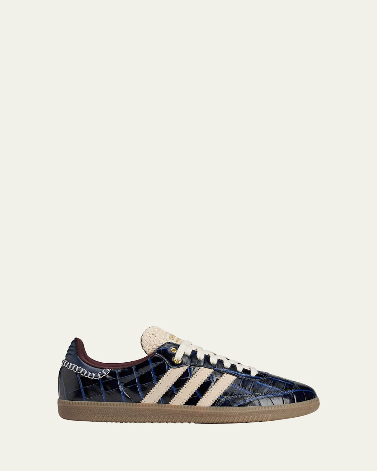 Samba Croco Leather Low-Top Sneakers | Bergdorf Goodman