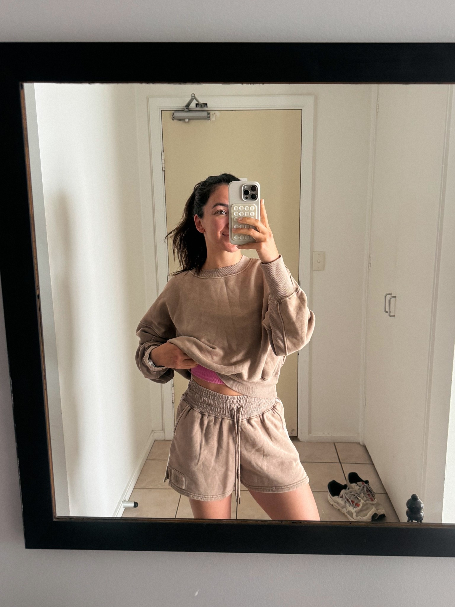 the comfiest comfies🧸 

 This set isn’t available anymore but I love the entire Sprint To The Finish line at FP Movement! 