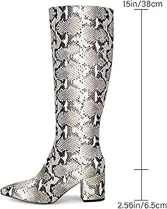 wetkiss Rhinestone/PU Low Chunky Pointed Toe Ankle Boots for Women with Full Bling Sparkly Crysta... | Amazon (US)