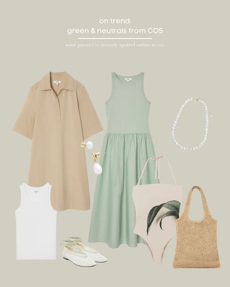 Summer Holiday Picks - COS 🌴

Shirt Dress, Mini Dress, Cotton Dress, Midi Dress, Drop Waist Dress, Maxi Dress, Summer Dress, Holiday Dress, Green, Sage, Pastel Colours, Pearl Jewellery, Pearl Necklace, Pearl Earrings, White Vest, White Top, Basket Bag, Straw Tote, Beach Bag, Swimsuit, Swimwear, Ballet Flats, White Flats. 

#LTKsummer #LTKeurope #LTKtravel