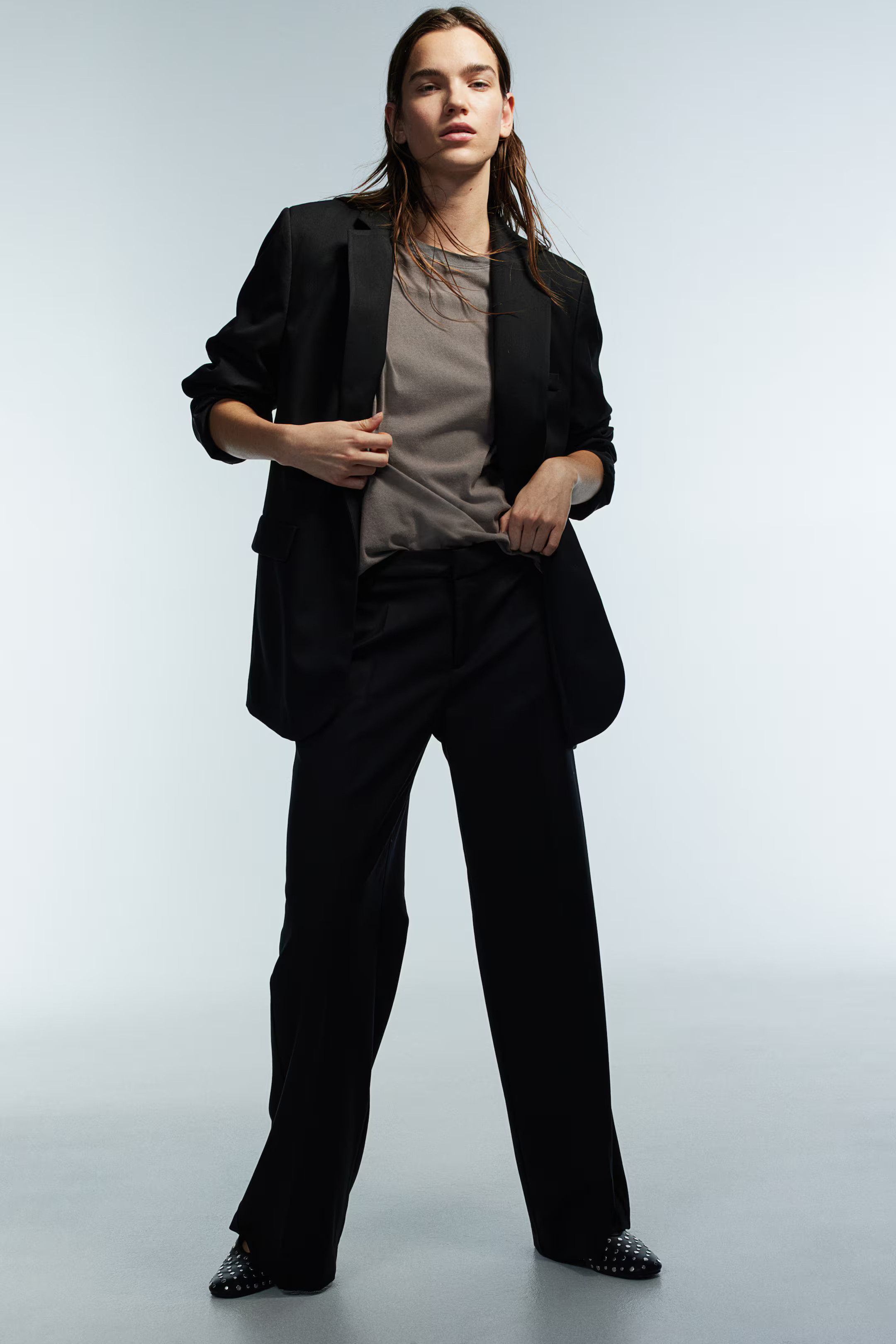 Wide tailored trousers | H&M (UK, MY, IN, SG, PH, TW, HK)