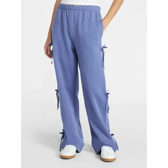 No Boundaries Ribbon Fleece Pants, 30.5'' Inseam, Women's XXS-XXL | Walmart (US)