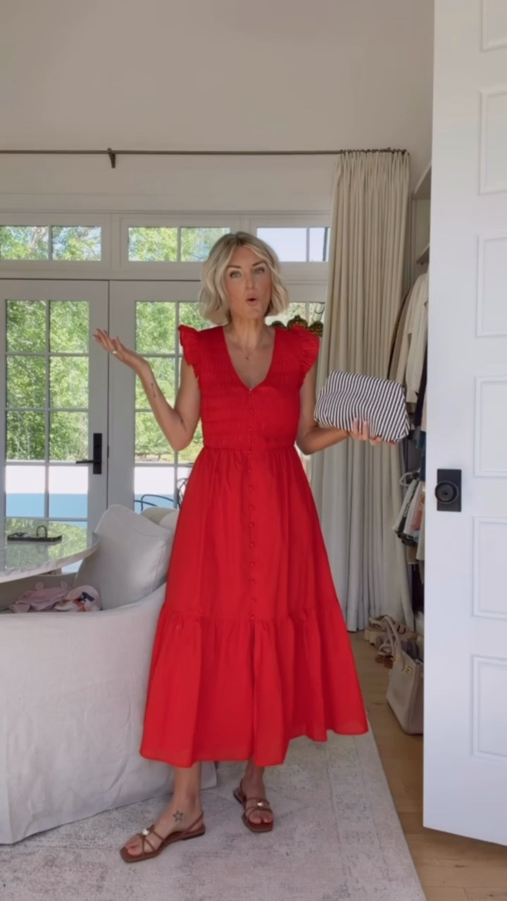 The perfect red dress 👏🏼 the fit is so flattering! This will be great for UGA game days! Wearing S. Use my code LOVERLY15 for 15% off! 

Loverly Grey, Avara, red maxi dress, game day dress, spring dress, summer dress, spring fashion 

#LTKootd #LTKSeasonal