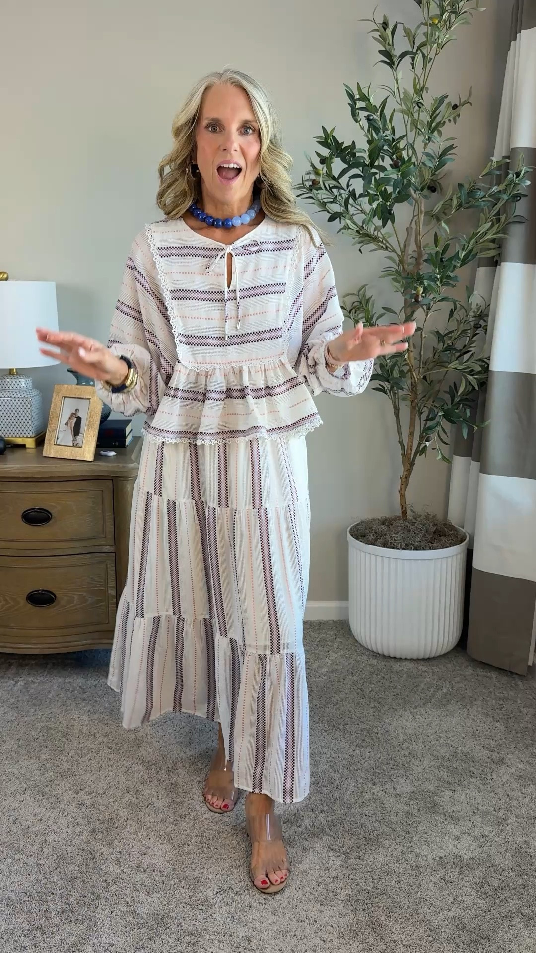 Wear for work, church or as separates. Love the colors and fabric 

#LTKootd #LTKdayinmylife #LTKOver40