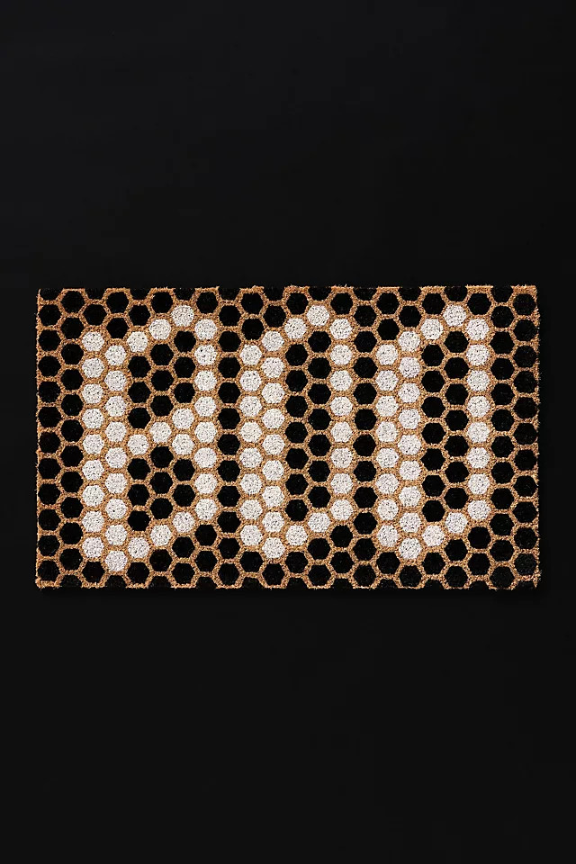 Boo Tile Coir Printed Doormat | Anthropologie (US)