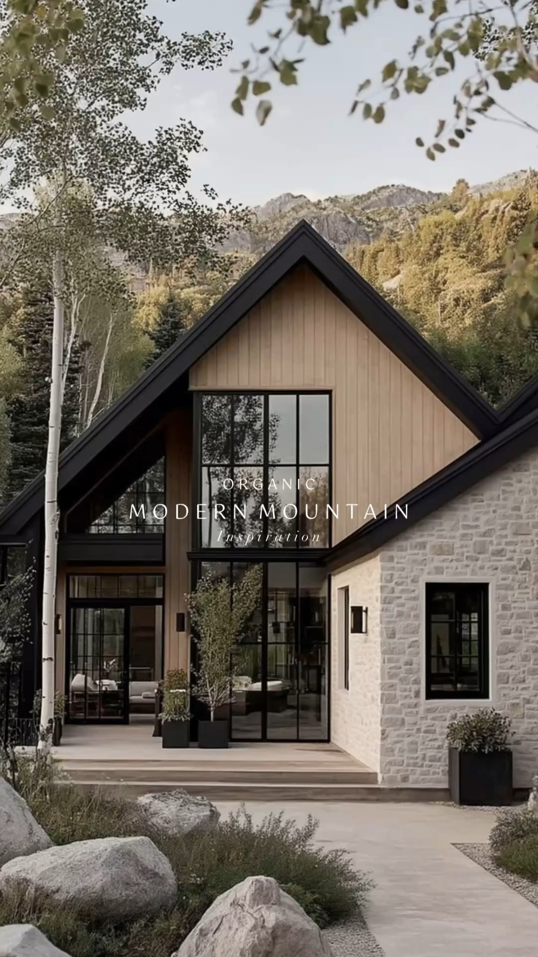 𝘖𝘳𝘨𝘢𝘯𝘪𝘤 𝘔𝘰𝘥𝘦𝘳𝘯 𝘔𝘰𝘶𝘯𝘵𝘢𝘪𝘯 ⛰️ designing with the landscape in mind was at the heart of every decision. 🫶🏼

#LTKHome #LTKSaleAlert