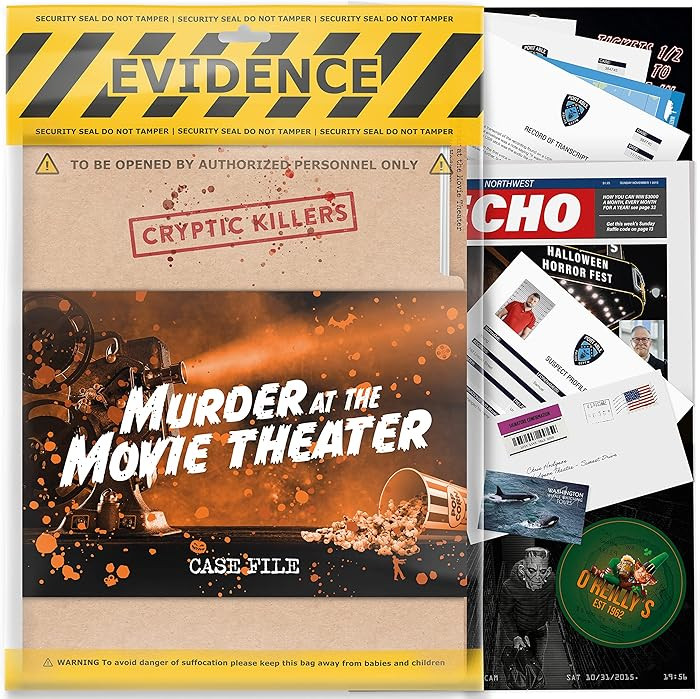 Cryptic Killers Unsolved Murder Mystery Game - Cold Case File Investigation - Detective Clues/Evi... | Amazon (US)