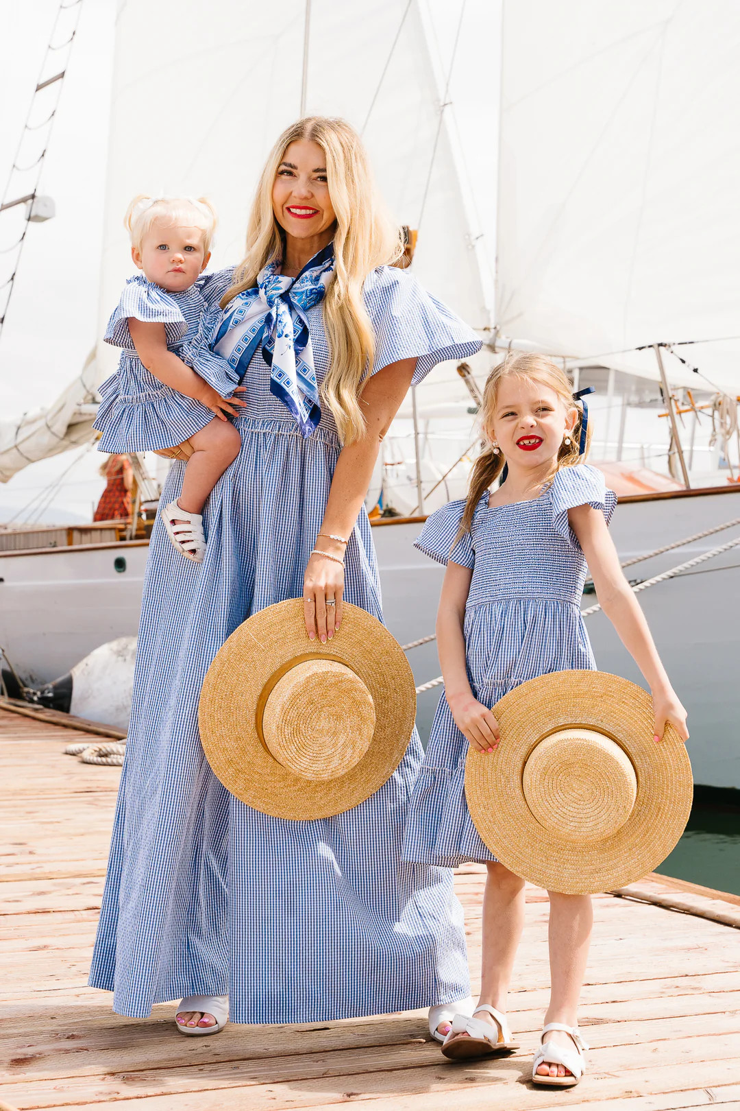 Indie Jumpsuit in Blue Gingham | Ivy City Co