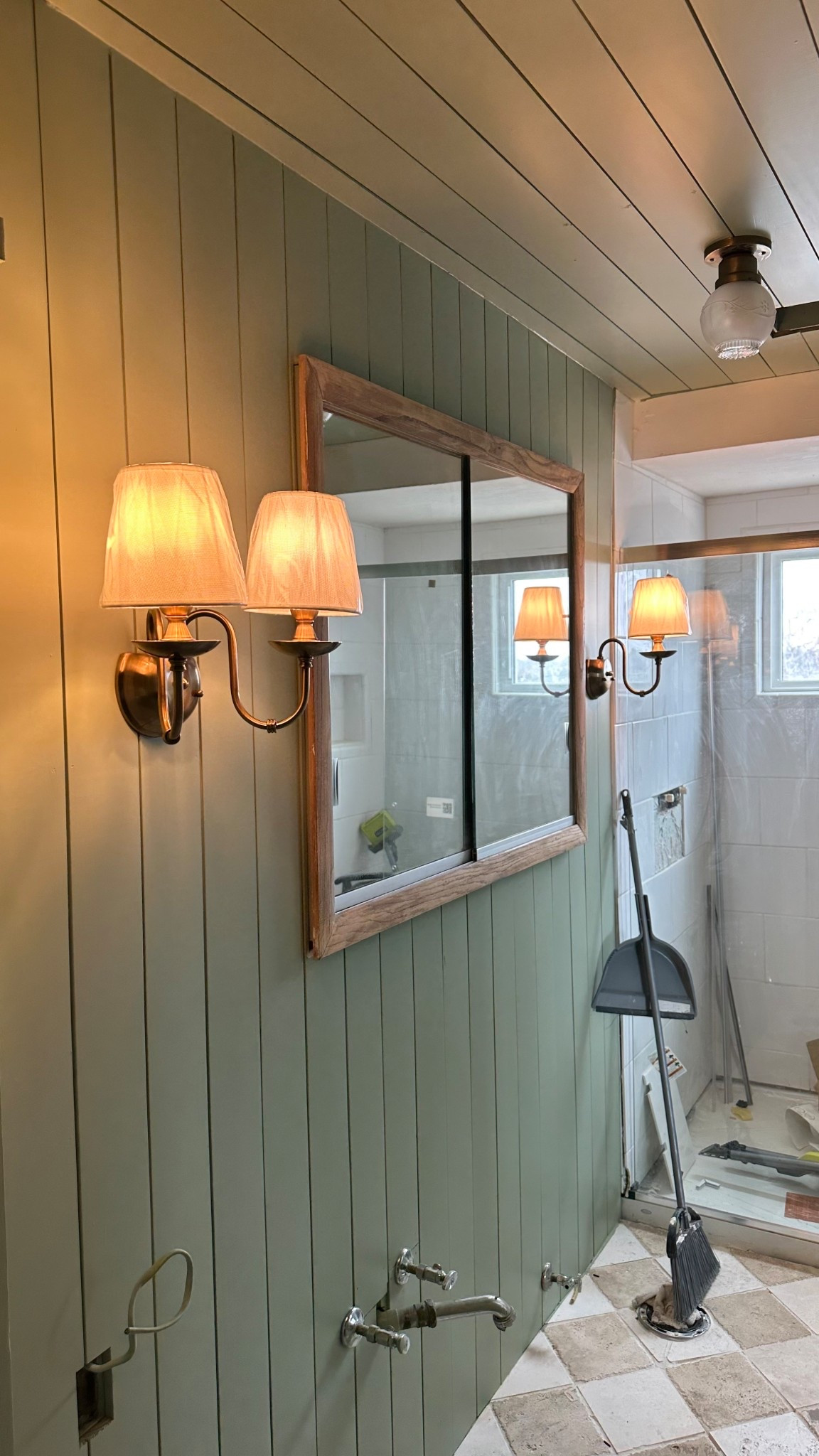 Vintage light sconces are stunning in person! 

#LTKHome