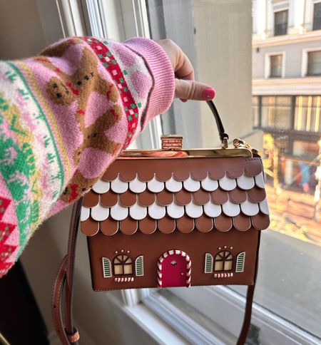 Gingerbread Purse Kate Spade ♠️ Cutest Christmas Novelty Holiday Purse 

#LTKSeasonal #LTKHoliday