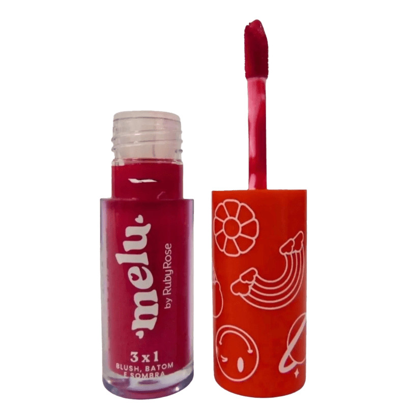 Ruby Rose Melu 3x1 Darling
             - Blush Batom e Sombra 4,1ml | Beleza Na Web (BR)