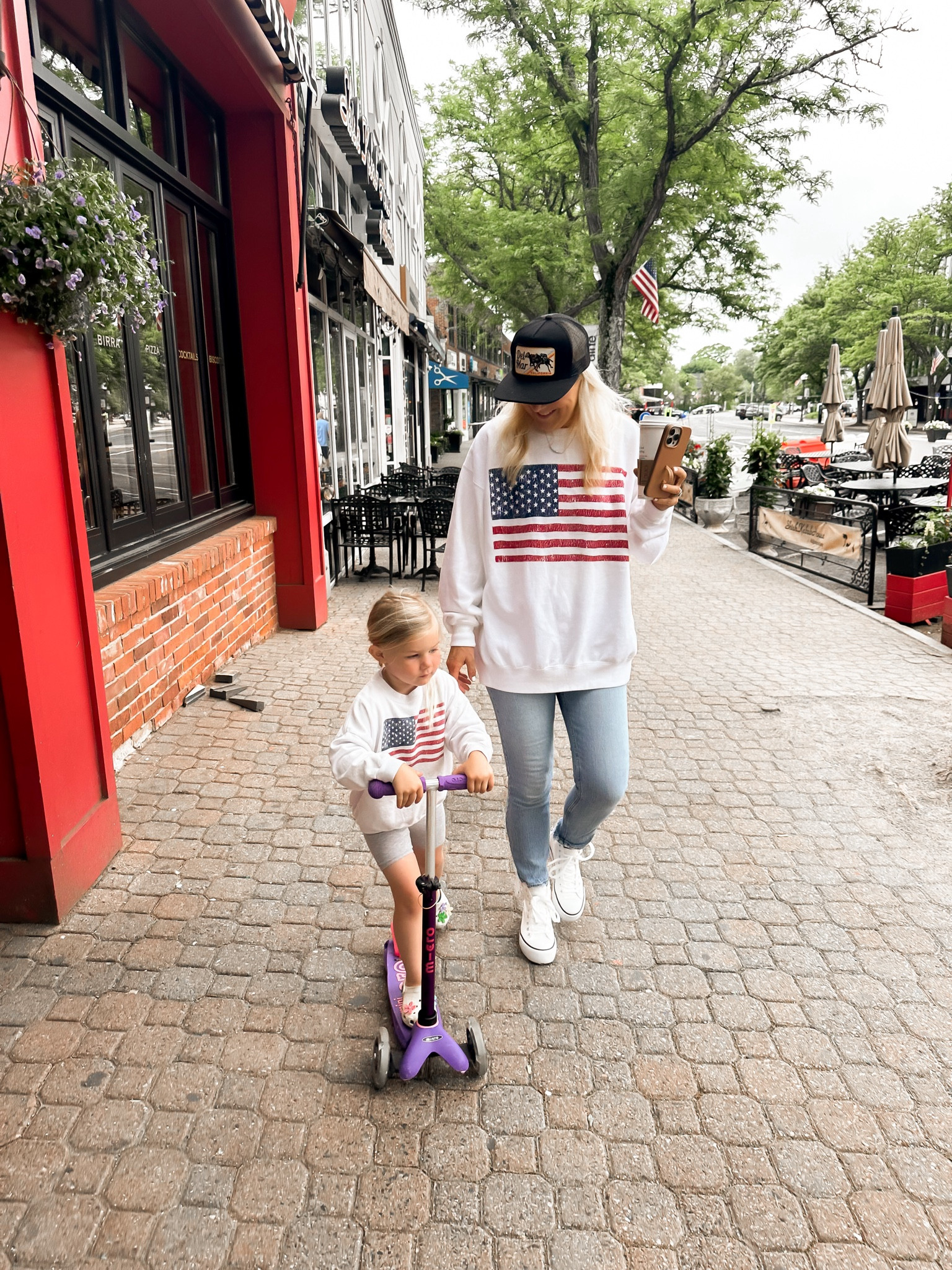 Mommy and Me - American Flag Sweatshirts 

#4thofjuly #memorialday #mommyandme #matching 

#LTKFamily #LTKKids #LTKFindsUnder100