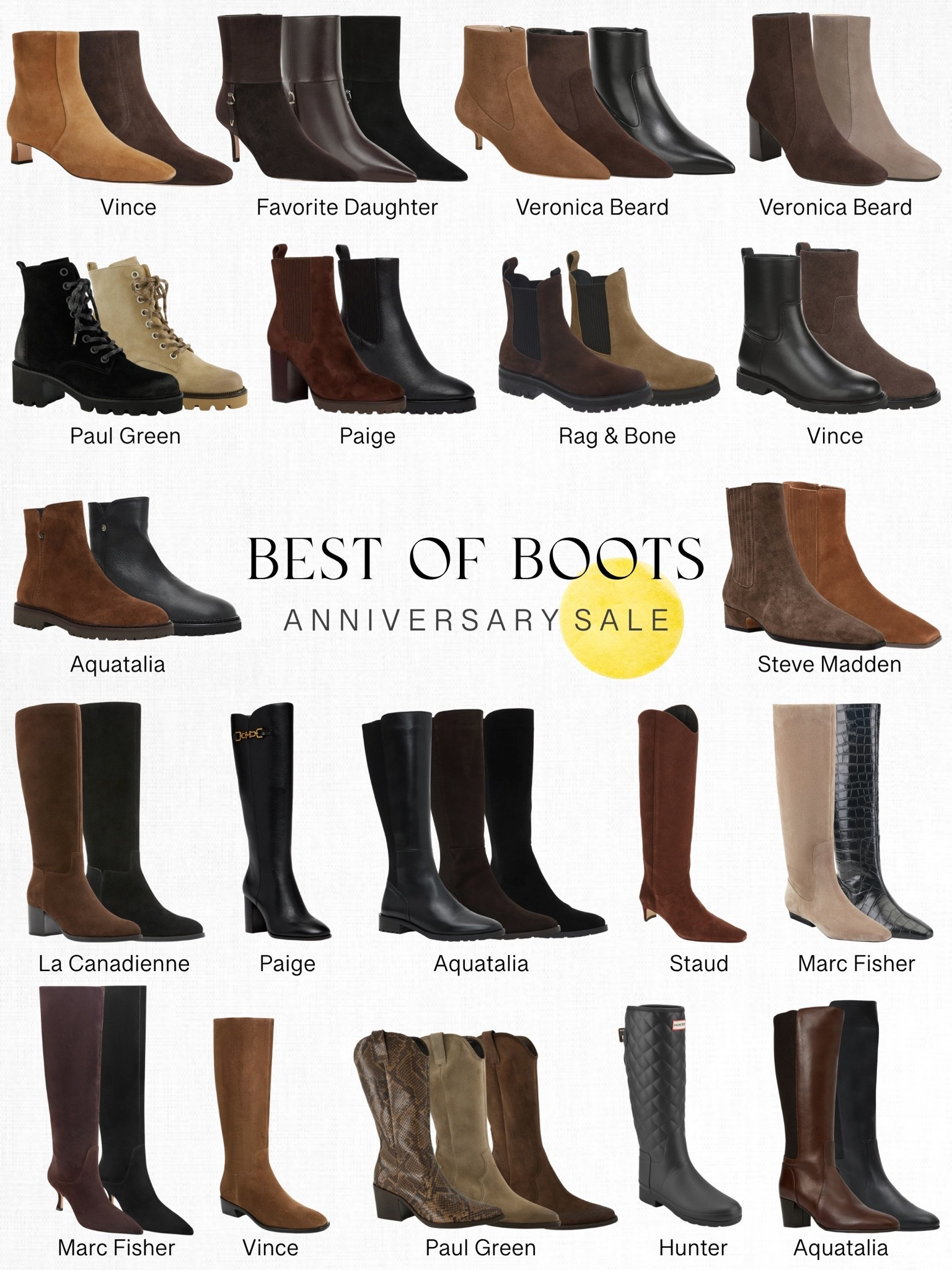 These are the best boots to buy during the Nordstrom Anniversary Sale! They are my top picks that are bound to sell out fast so don't wait! I searched through the whole sale so you don’t have to!! Run and grab these:) you’ll be so happy when fall is here! 💛✨

#nordstromsale #nsale

#LTKSaleAlert #LTKSeasonal