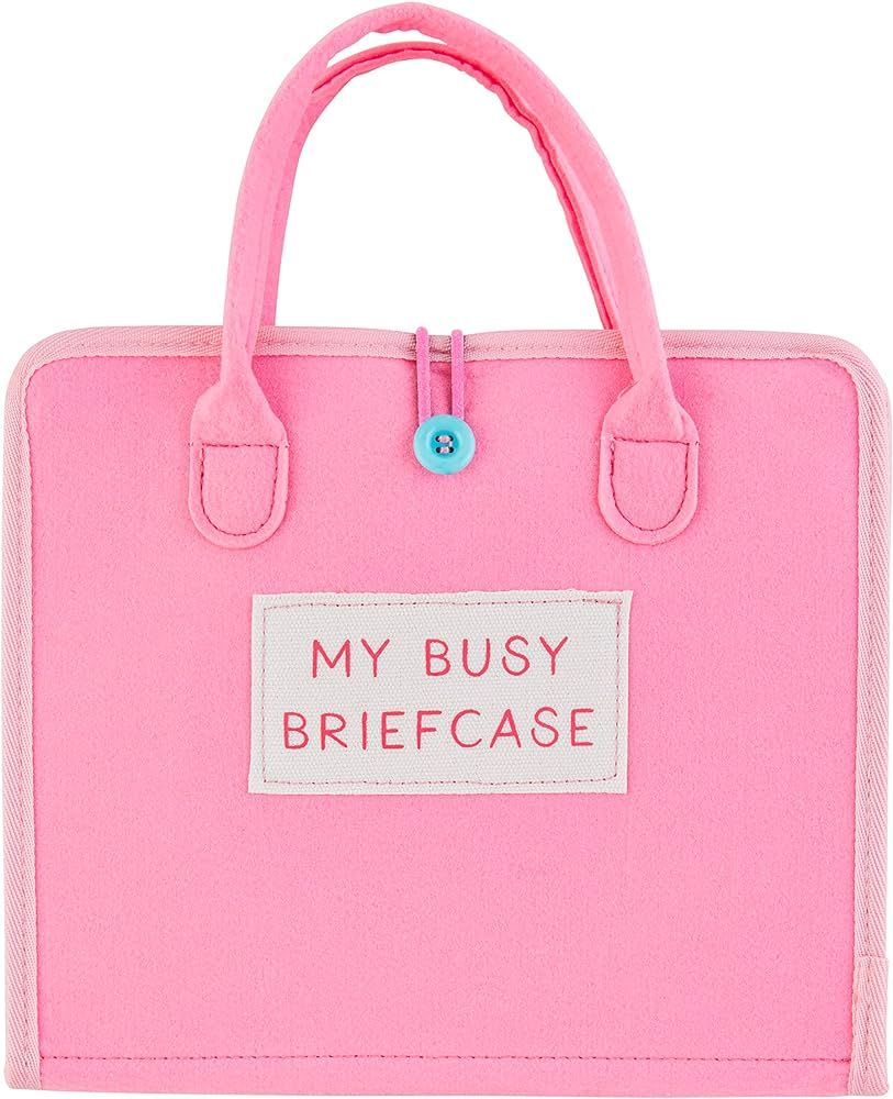 Mud Pie Pink My Busy Briefcase | Amazon (US)