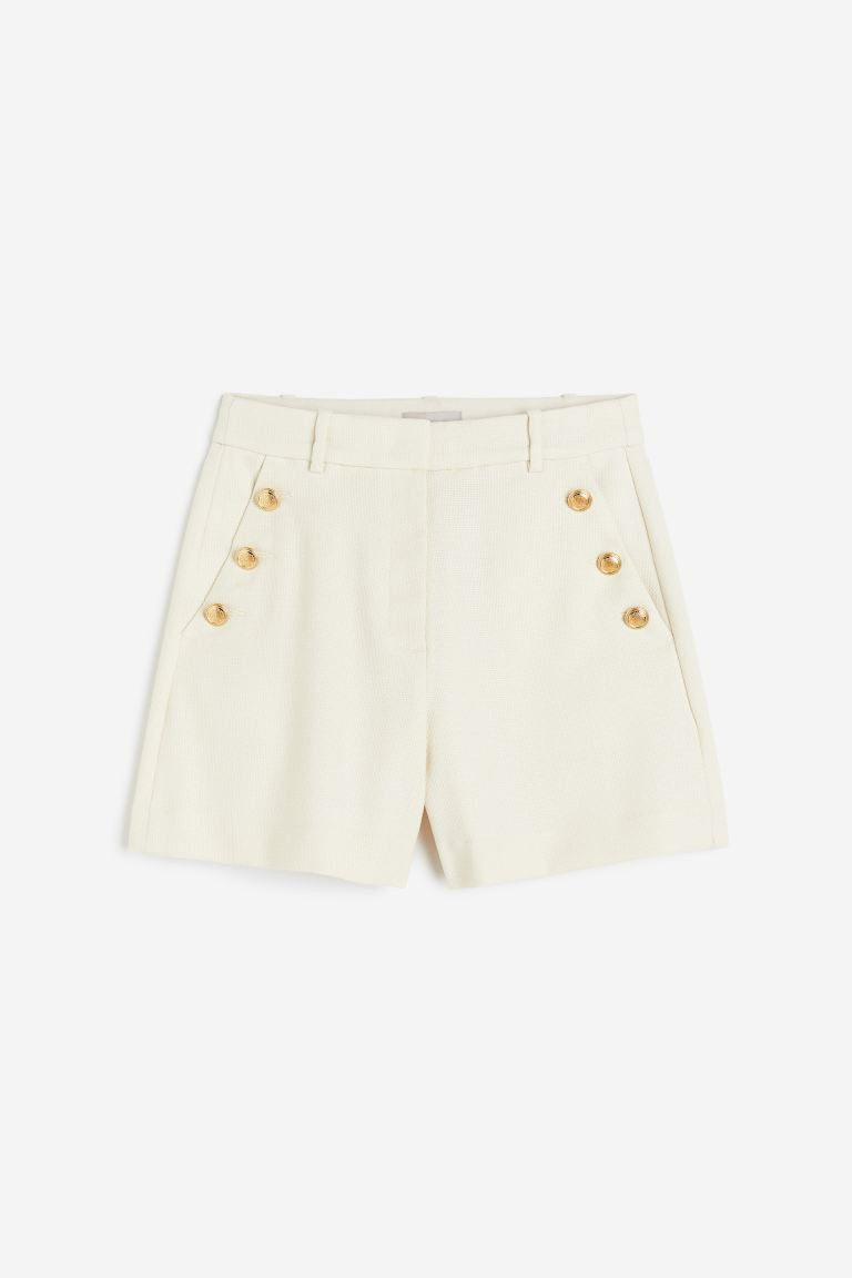 Button-detail Shorts | H&M (US + CA)