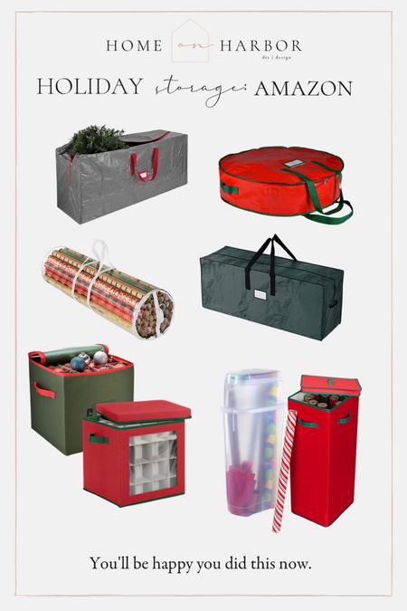 Holiday storage and organization solutions on Amazon! 

#LTKhome #LTKSeasonal #LTKHoliday