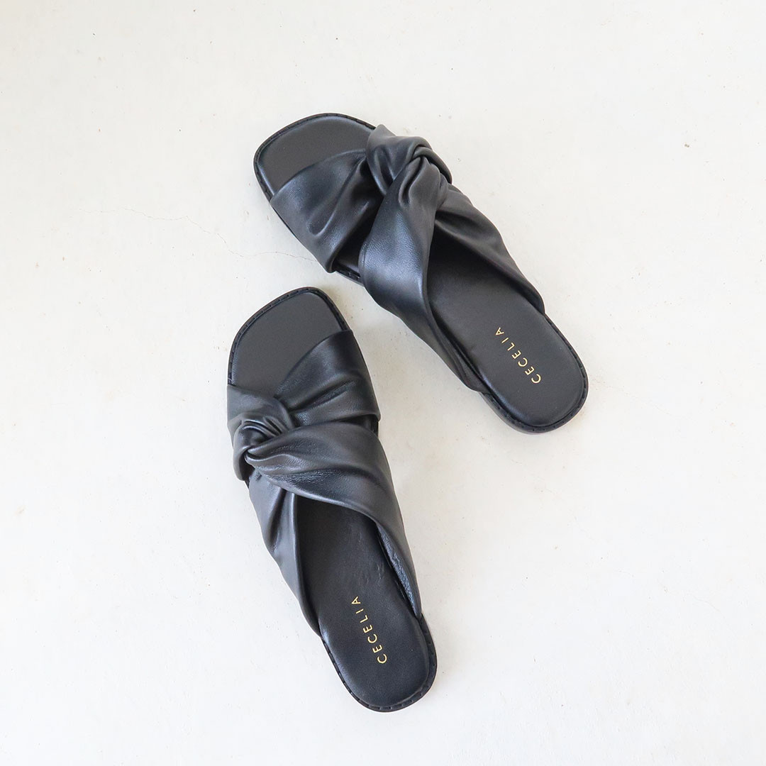 The perfect black slides for summer. I love these black summer sandals for casual days, with shorts, with skirt, dresses and more! The leather on these sandals is buttery soft. Love! 

 #LTKmorningroutine #LTKOver40