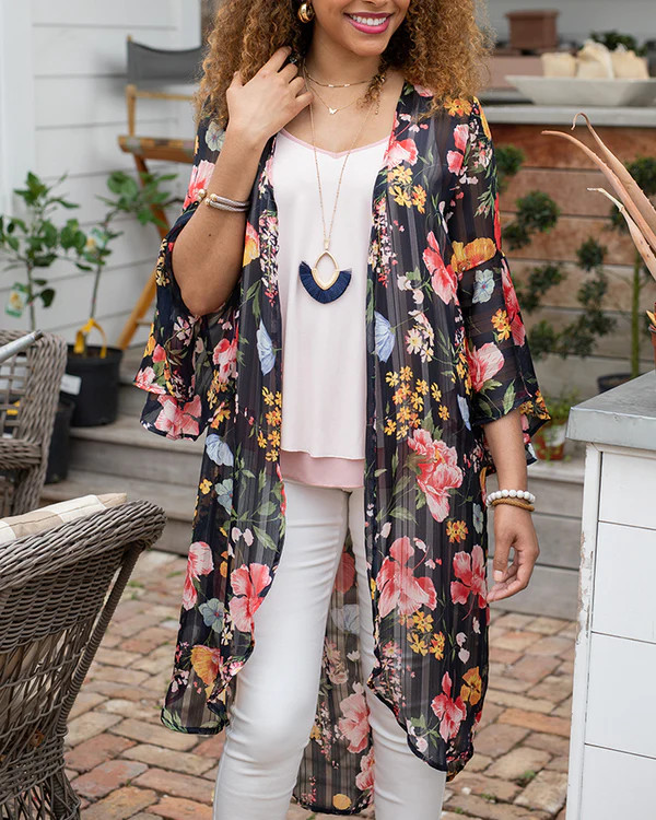 (**new item**) Florence Kimono | Grace and Lace
