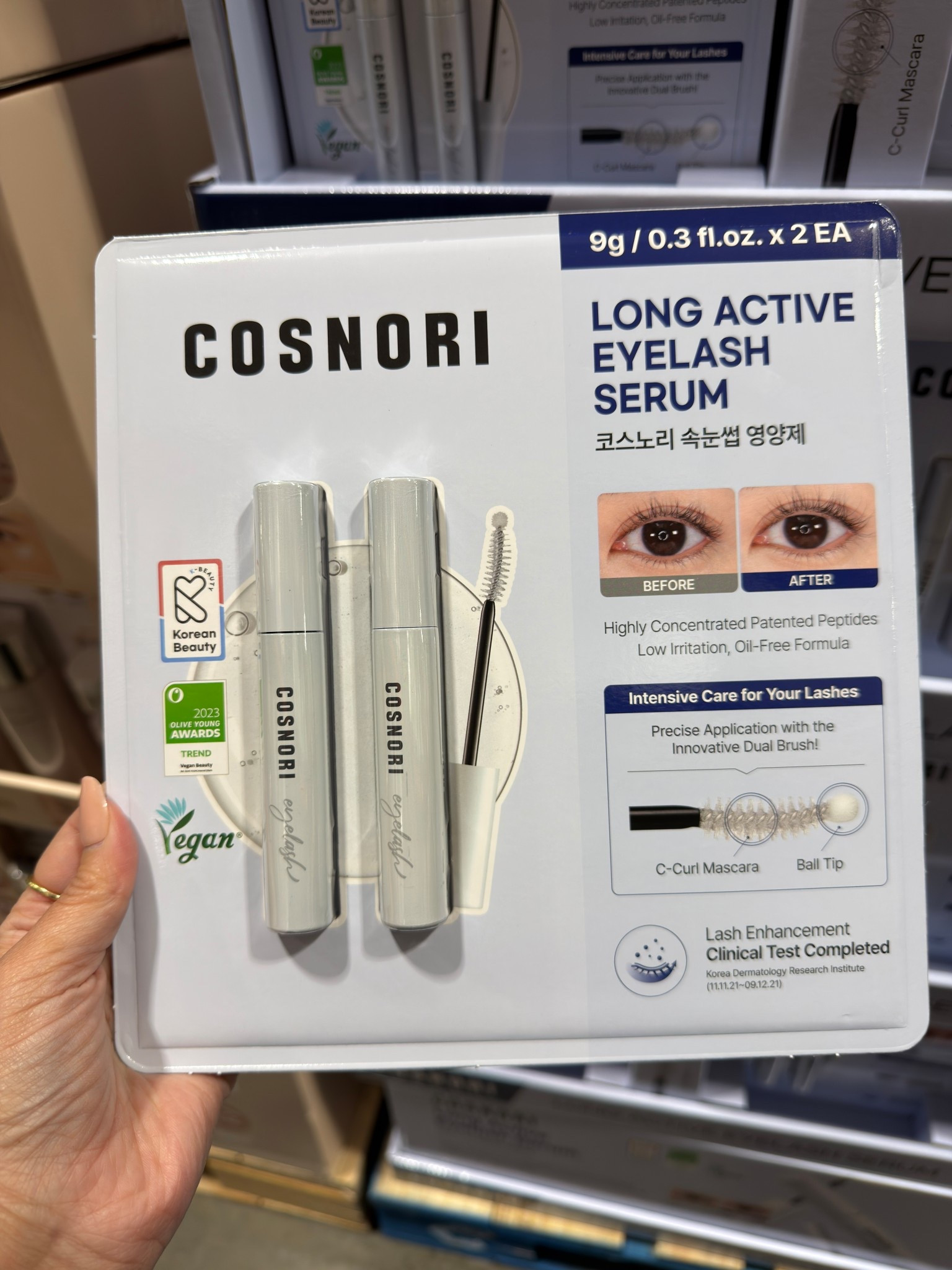 COSNORI Long Active Eyelash Serum = my new clean girl lashes secret 💫
I’ve been using this K-beauty serum to help my lashes look longer, stronger, and fuller — without irritation. It’s vegan, oil-free, and uses peptides to support natural lash growth. Plus the dual brush makes it so easy to apply along the lash line and tips.

If you love no-mascara days but still want that lifted lash look… this is for you 🤍
🔗 Linked in my LTK



#LTKBeauty #LashSerum #KBeautyFinds #CleanGirlAesthetic #VeganBeauty #BeautyMustHave #Cosnori #LTKUnder50