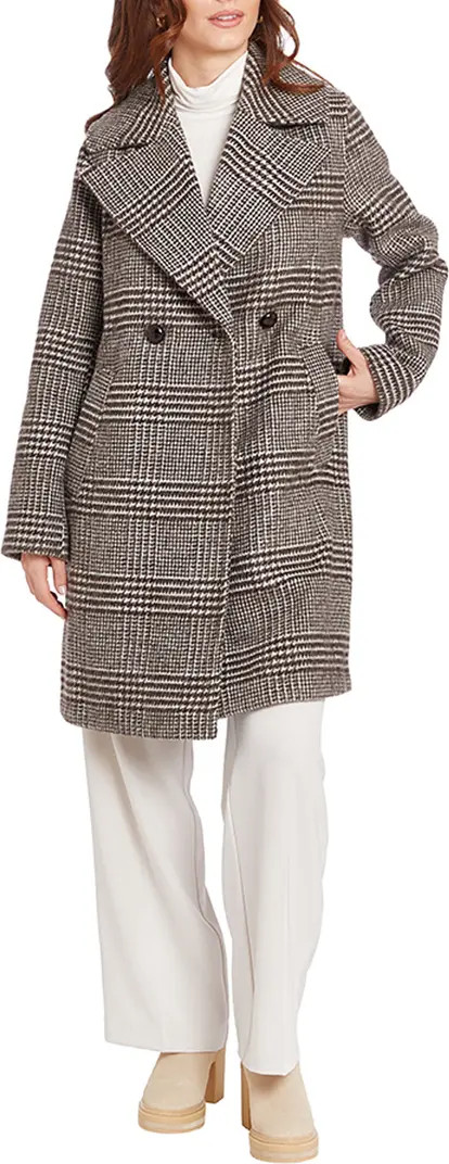 Frye Plaid Water Resistant Double Breasted Coat | Nordstromrack | Nordstrom Rack