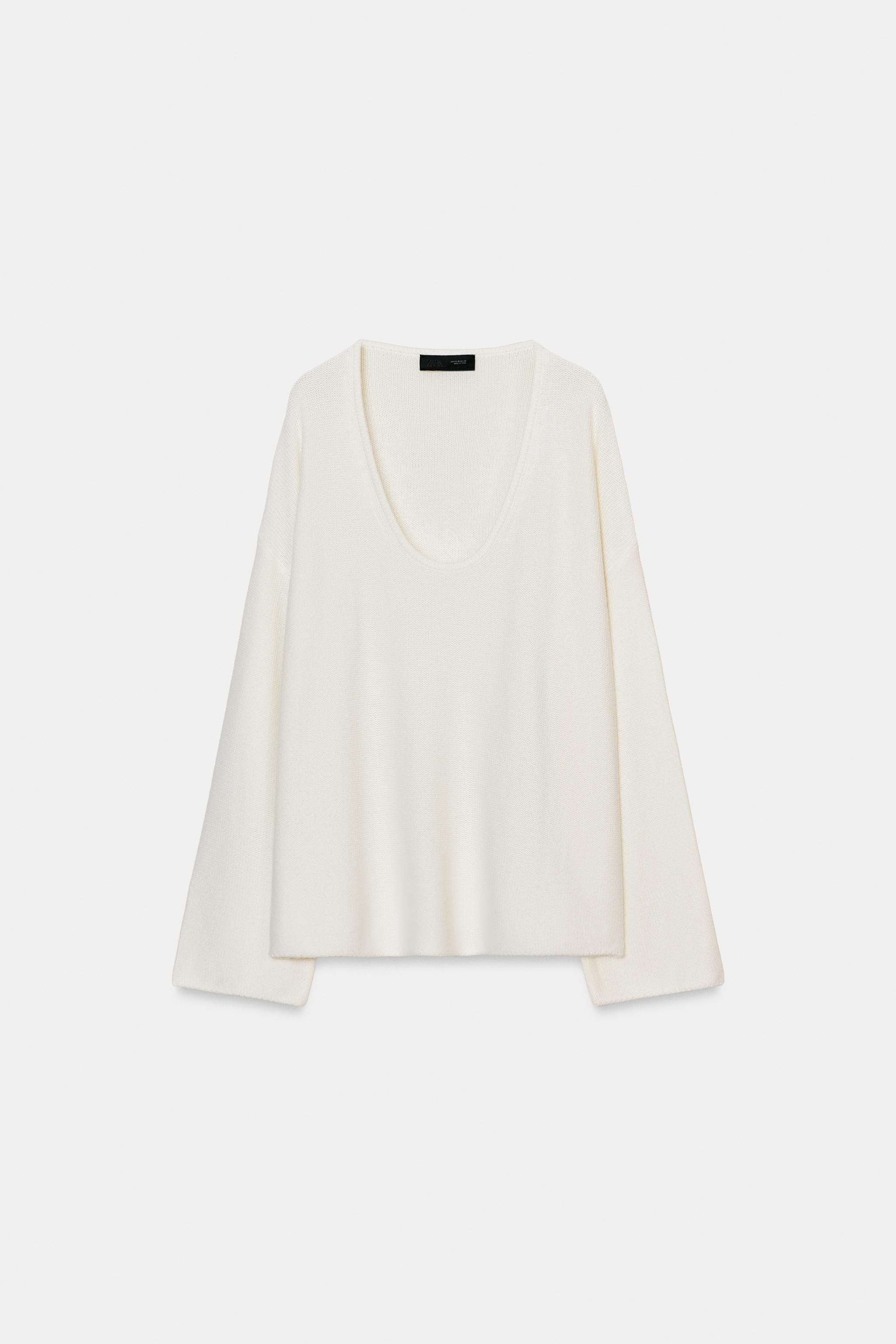 ROUND NECK KNIT JUMPER | Zara US