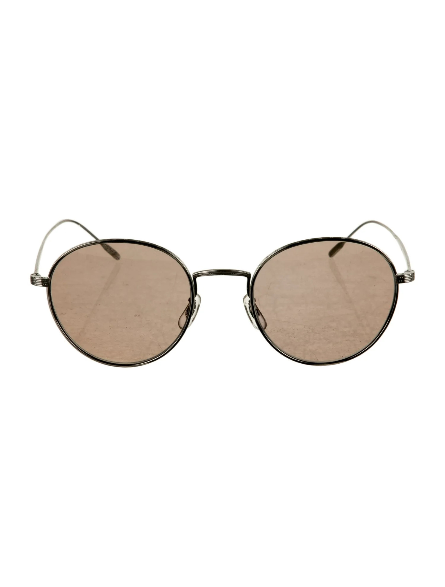 Round Tinted Sunglasses | The RealReal