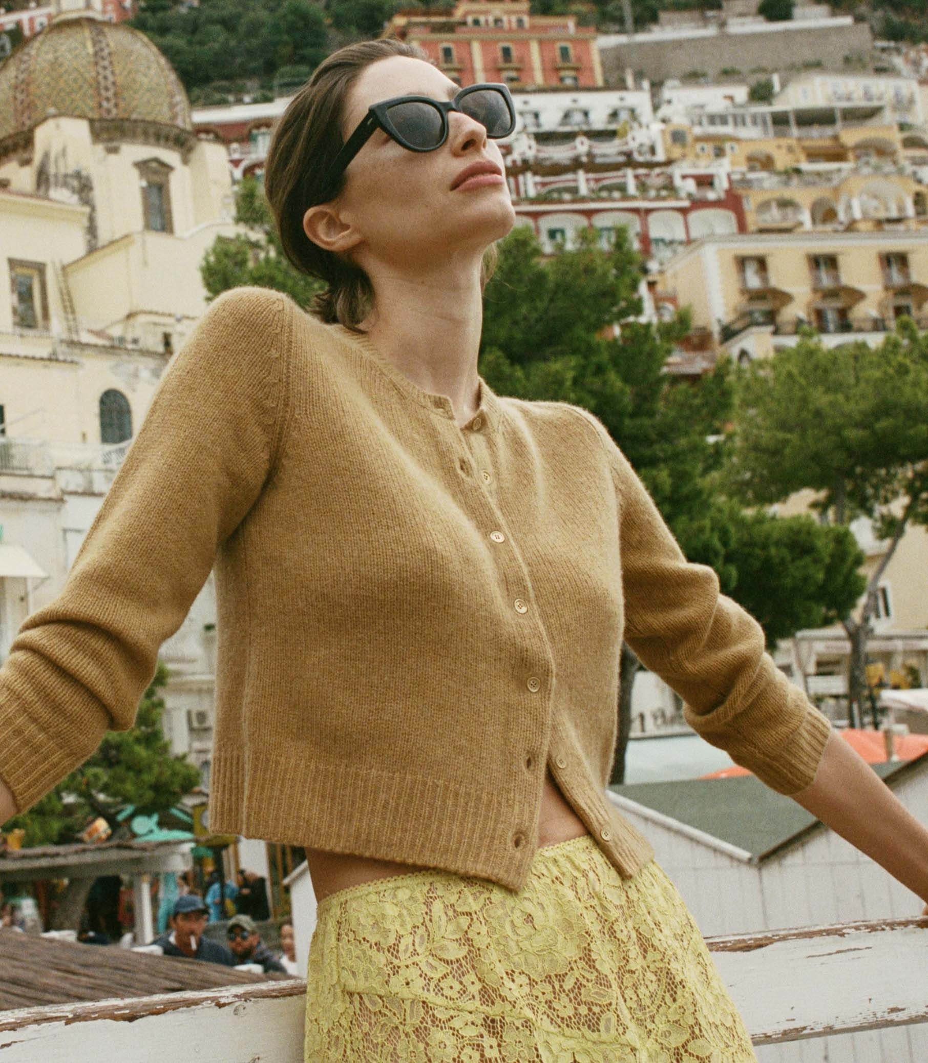 Danae Cardigan - Teak| DÔEN | DOEN